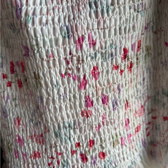 NWT Magnolia Midi Floral Dress Tiered Size Small - Picture 10 of 12